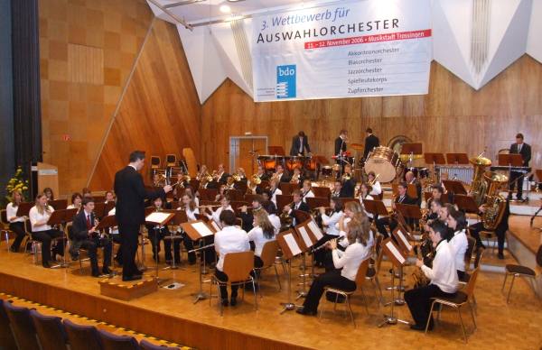 A-KJBO beim Orchesterwettbewerb 2006 in Trossingen